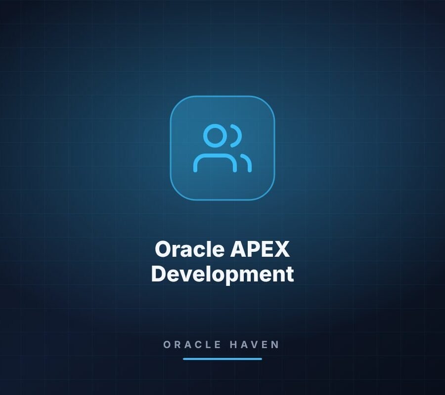 Oracle APEX Development — Starter Consultation (5 Hours)