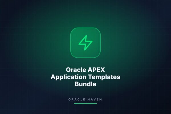 Oracle APEX Application Templates Bundle